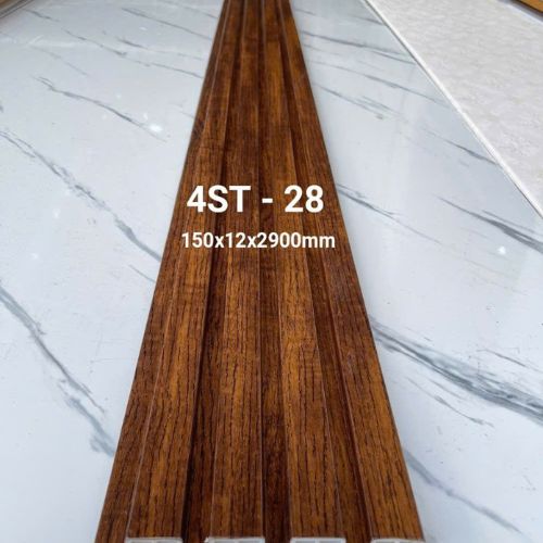 Tấm ốp lam 4 sóng thấp 15cm-12mm-3m HT-28
