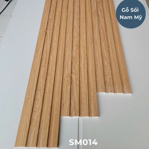 Tấm ốp lam 4 sóng thấp 15cm-12mm-3m HT-SM014