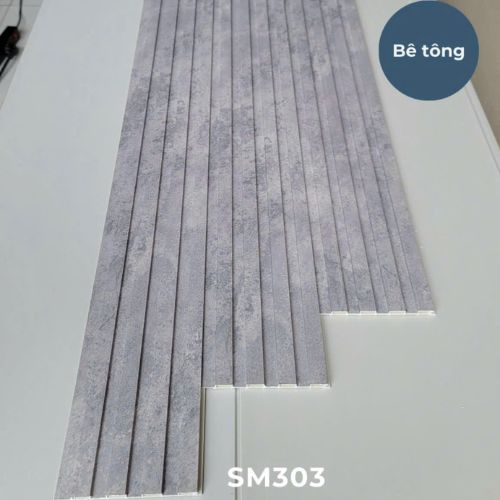 Tấm ốp lam 4 sóng thấp 15cm-12mm-3m HT-SM303