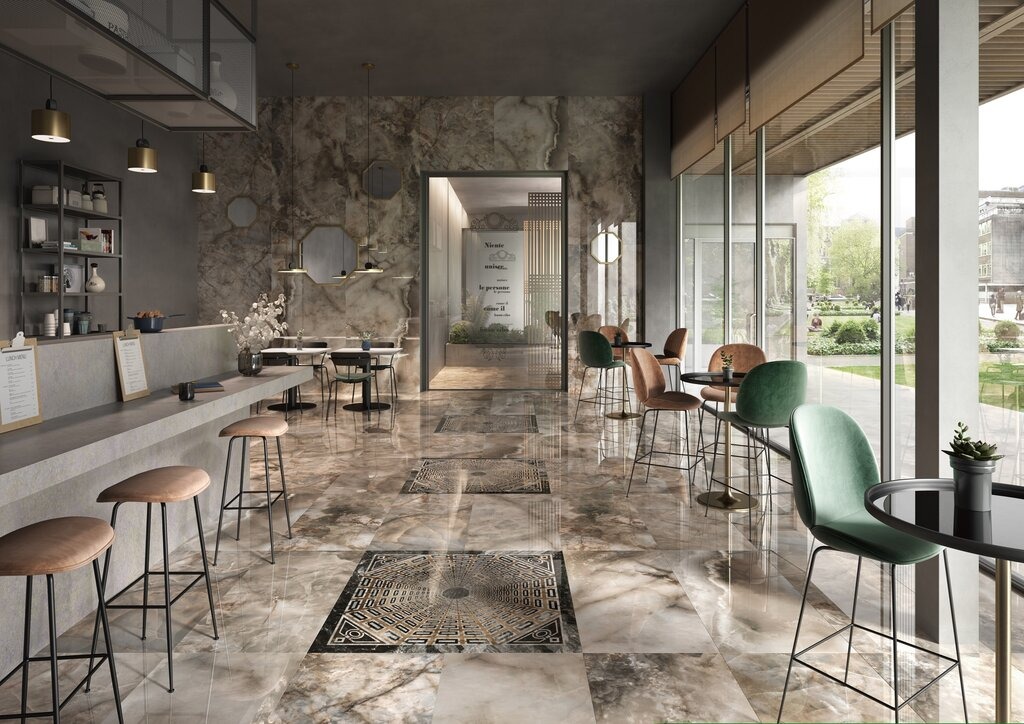 Tấm nhựa PVC ốp tường quán cafe tại Cần Thơ