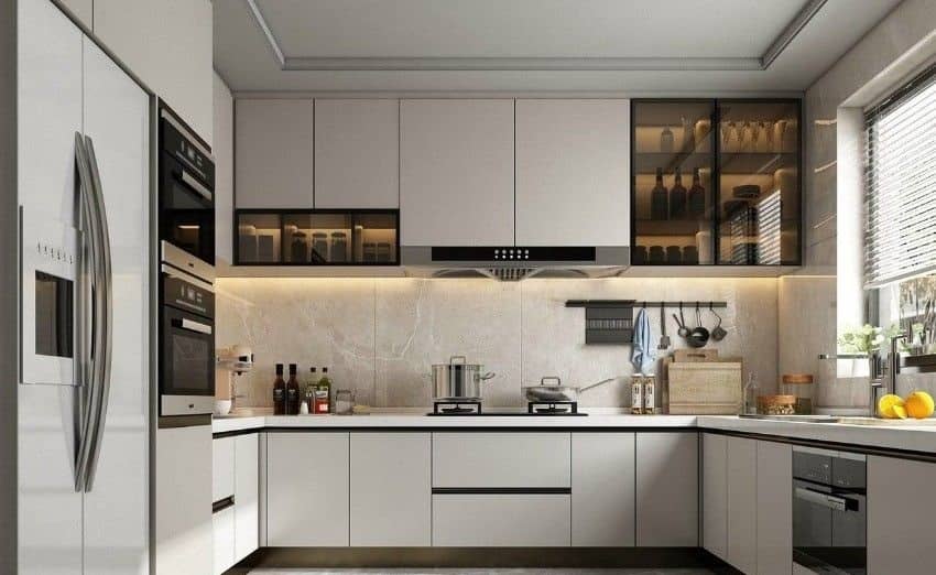 Dùng tấm nhựa PVC vân đá thay cho kính ốp tường