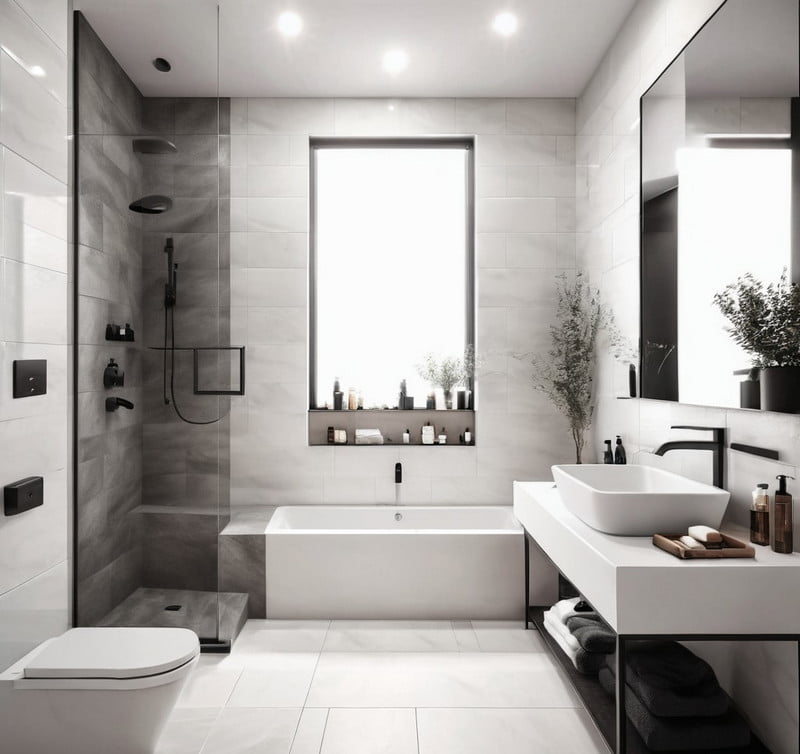 Tấm nhựa ốp tường nhà vệ sinh màu ghi sáng