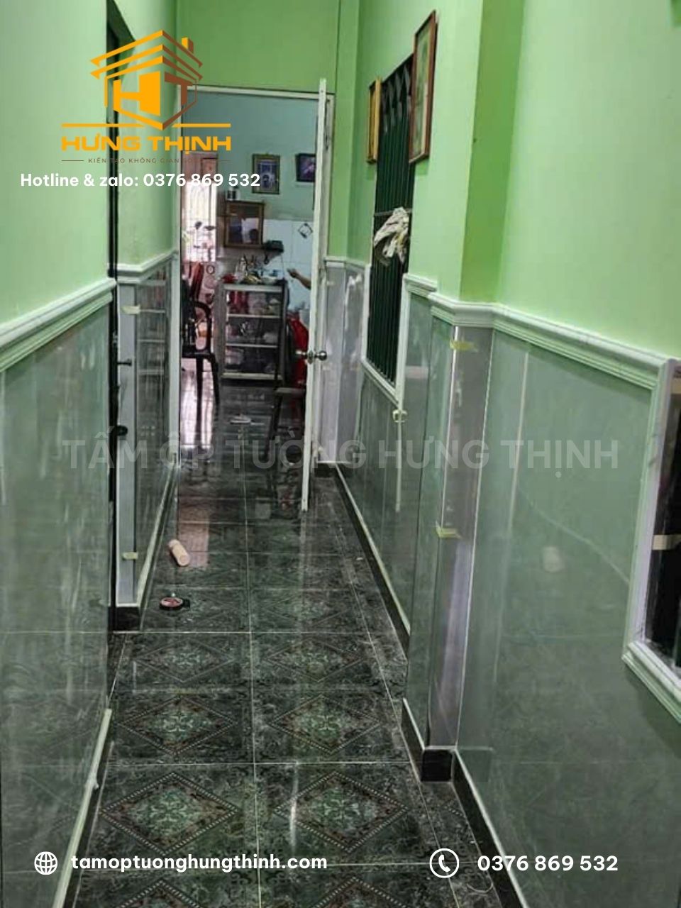 Ốp Chân Tường Tạo Điểm Nhấn Cho Nhà tại Quận 6