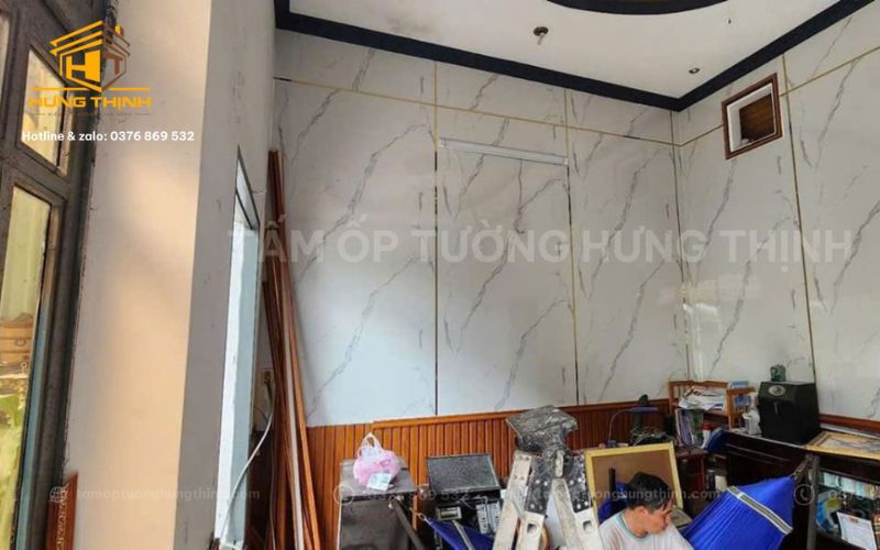 Tấm Ốp Tường Hưng Thịnh thi công tấm ốp tường quận 12 cho phòng ngủ